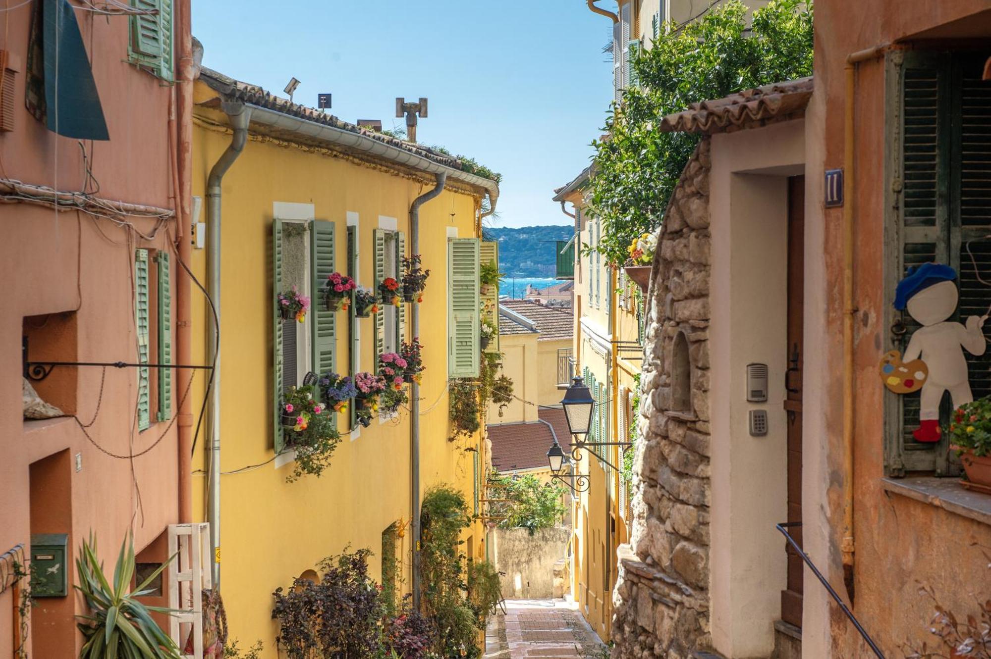 Palm Riviera - Vieille Ville De Menton - Vue Mer Exteriér fotografie
