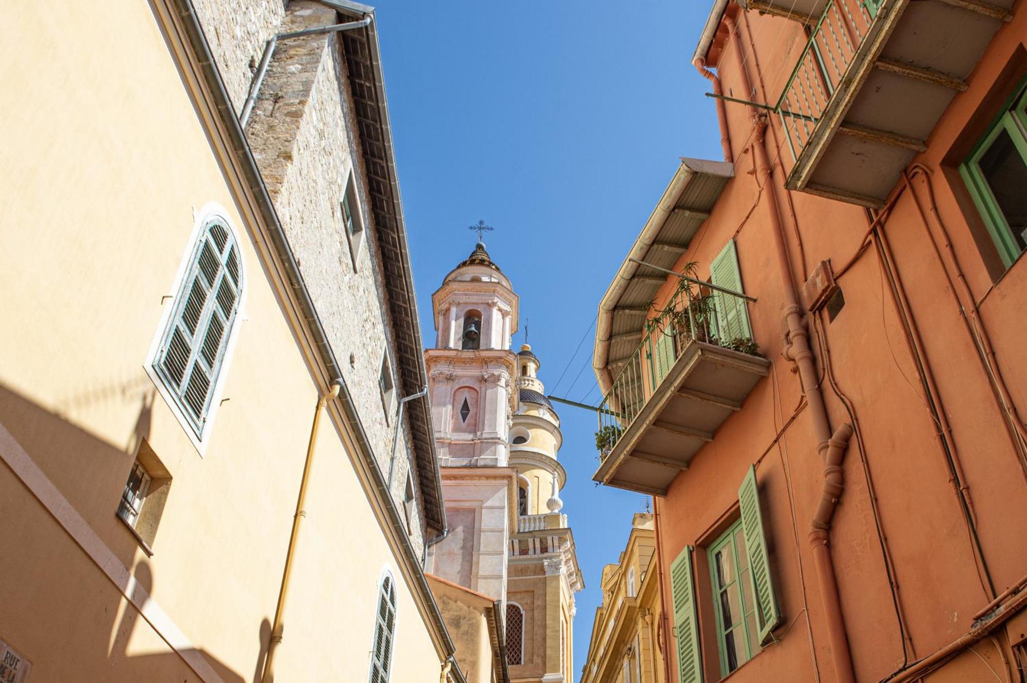 Palm Riviera - Vieille Ville De Menton - Vue Mer Exteriér fotografie
